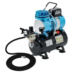 Tc-326t Master Airbrush 848849082852 1/5 Hp Cool Runner Ii Dual Fan Tank Air Compressor Kit Model - Profes