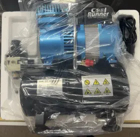 Master Airbrush Th-024 Cool Runner Dual Fan 3l 57 Psi Oil-free With And Hose