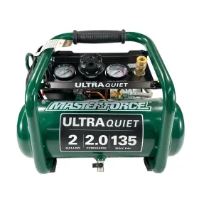 207-1503 Masterforce Ultra-quiet 2-gal 135 Psi Portable Electric Air Compressor