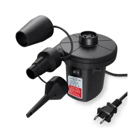 Maxever 765151891234 Quick-fill Electric Air Pump With 3 Nozzles Ac 110v-120v Portable Inflator D