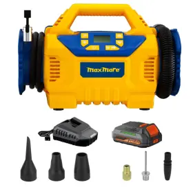 Mfti001 Maxmore Cordless Tire Inflator 160psi For Dewalt 20v Max Digital Gauge Led Auto-off