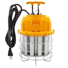 Mpwl-60l Maxxima 7 200 Lumens 60-watt High Bay Temporary Job Site Hanging Led Linkable Work Light