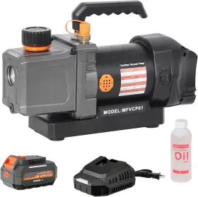 Mfvcp01 Mayoki Vacuum Pump Kit Compatible With Dewalt 20v Max Battery 80w Single Stage Cordle