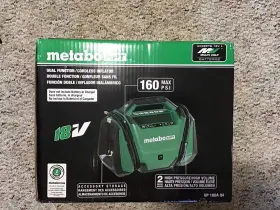 Upda18q4y Metabo New Hpt Dual Function/cordless Inflator 18v Multi Volt