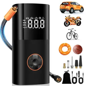 Meuci 795602190159 Inflator 150psi Dc 12v Air Compressor With Lcd And Led Light