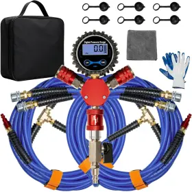 Milado 726084565371 4 Way Tire Inflator Inflation Deflation System Air Up Dow