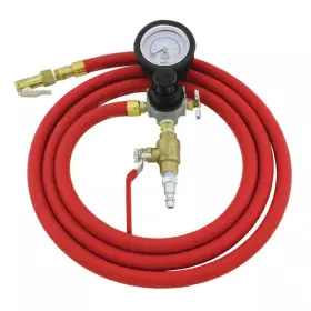 Milton 445043062081 7 Ft Osha Compliant Automatic Tire Inflator With Air Hose And Swivel Grip Chuck