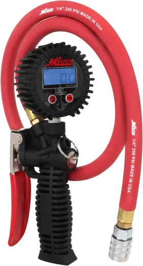 572d Milton Pro Digital Pistol Grip Tire Inflator Pressure Gauge 36 Inch Hose Kwik