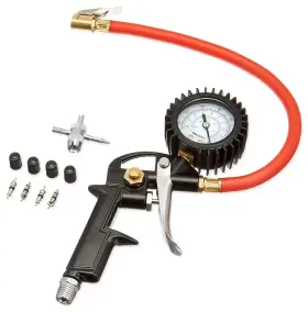 Milton Industries 030937322494 Exelair 10 Piece Pistol Grip Tire Inflator Kit And Accessories Ex0510pkit