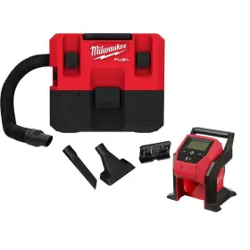 0960-20-2475-20 Milwaukee M12 Fuel 12-volt Lithium-ion Cordless 1.6 Gal. Wet/dry Shop Vacuum