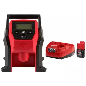 Milwaukee 726084907317 M12 12-volt Lithium-ion Cordless Electric Portable Inflator With Compact Battery