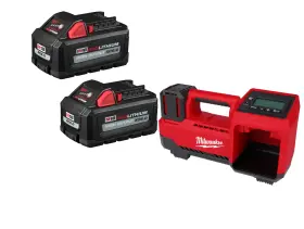 Mwe-2848-20bt6 Milwaukee M18 Tire Inflator With Redlithium High Output Xc6.0 Battery - 2 Pk