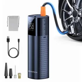 Minketerss 755494744809 Tire Inflator Portable Air Compressor Cordless Infla