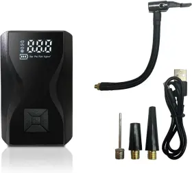 Ap002-5 Modari Tire Inflator Portable Air Compressor For Car Bike Ball 5x Fast