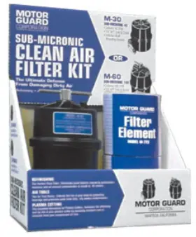 Motor Guard 601965002414 1/4 Inch Clean Air Filter Kit - M45
