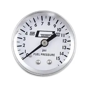 1561 Mr Gasket Fuel Pressure Gauge 1.500 Inch