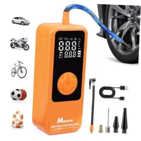 Q13o Mskj Tire Inflator Portable Air Compressor - Car Accessories Pump For