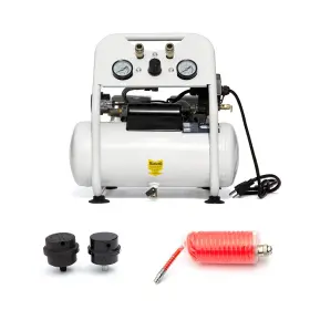 Mutsmover 594921738819 Electric Ultra Quiet Oil-free Air Compressor 1 Phase 4cfm 115psi 2.5gal Tank