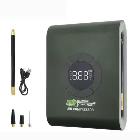 Aac025 Mvp Supercharge Mvpsupercharge Tire Inflator Air Compressor - Rechargeable Li-ion 10000 Mah B