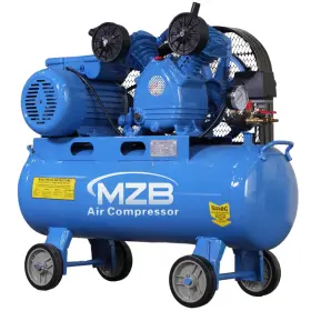 V-0.17 Mzb Air Compressor V-0.17/8 Ultra Quiet 14.8 Gallon 1.5kw/2.0hp Steel Tanks Oil-free 82db