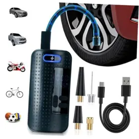 Rtip2024 Nanjing Gussdo Electronic Technology Co. Ltd Regalosonline Tire Inflator Portable Air Compressor - Rechargeable Pump