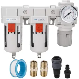 Nanpu 788125581375 1/2 Inch Npt Air Drying System - 5 Micron Particulate Filter 0.01 Coalesc