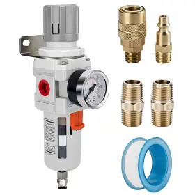 Aw3000-03s Nanpu 3/8 Npt Compressed Air Filter Regulator Combo Piggyback Semi-auto Drain 5 Micr Aw3000-03s Nanpu 3/8 Npt Compressed Air Filter Regulator Combo Piggyback Semi-auto Drain 5 Micr