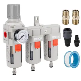 Awff30-03 Nanpu Three Stage Air Drying System - 5 Micron Particulate Filter 3/8 Inch Npt
