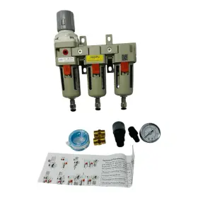 Awwff-03 Nanpu Three Stage Air Drying System - 5 Micron Particulate Filter 3/8 Inch Npt