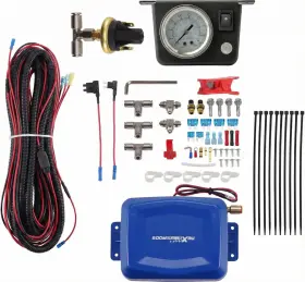 Kn49gt Nationwide Hd Air Bag Suspension Compressor System With Low Pressure Sensor Single Path 12v