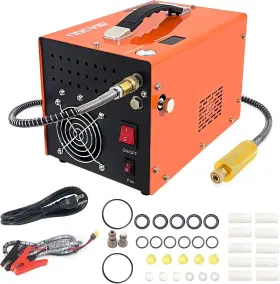 30mpa Ndcyjg Cy009 Upgraded Portable Pcp Air Compressor 4500psi Runs On 110vac Or 12vdc