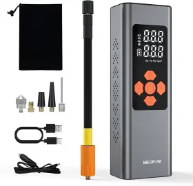 Ms22c-003  Nexpow Tire Inflator Portable Air Compressor Cordless 150 Psi