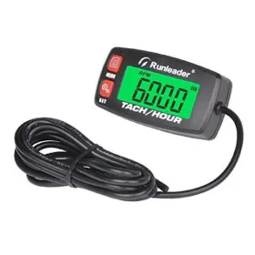 Rl-hm032c Ningbo Jiangbei Run Leader Electrics Co. Ltd Digital Tach Hour Meter Rpm Gauge Backlight Display Battery