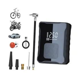 Ningbo Zuo Lin Automotive Supplies Co. Ltd 602838414358 Portable Electric Bike Pump With Digital Gauge Tire Inflator Lcd Display