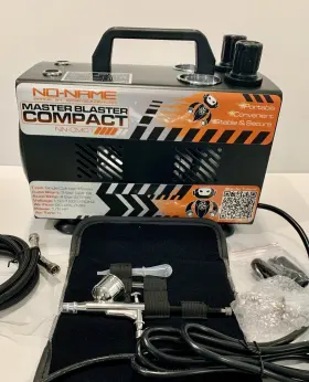 No-name 200001586934 Dual Outlet Compact Master Blaster Compressor With Airbrush - Brand