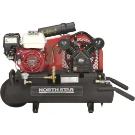 2743692 Northstar Wheelbarrow Air Compressor Gas-powered Honda Gx160 Ohv Engine