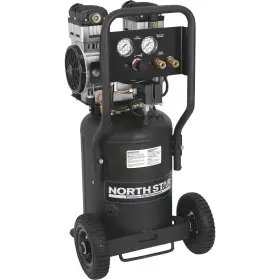 3284045 Northstar Portable Quiet Electric Air Compressor 1.5 Hp 8-gallon 4 Cfm 90