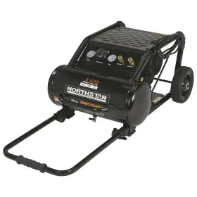 5827402 Northstar 5-gallon Electric Air Compressor Cart 2 Hp 120 Volts 225 Psi