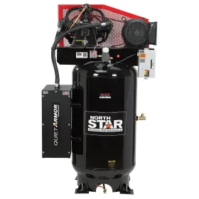 5899625 Northstar Air Compressor With Quiet Armor 7.5 Hp 80-gal. Capacity 26 Cfm