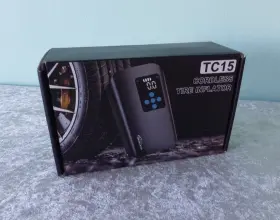 Tc15 Nulksen Tire Inflator Portable Air Compressor 150 Psi Pump Car Bike Usb