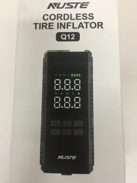Nuste 749752335830 Cordless Tire Inflator Model Q12