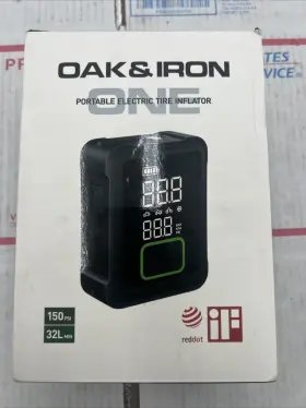 B2-a5 Oak & Iron B3-a5 And Battery Tire Inflator Fast Inflation Portable Air Compressor