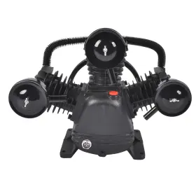 Oe Quality Puk-65 3-cylinder Compressor Pump 10.5 Inch Flywheel 14-22 Scfm For Gas And Electric Motors