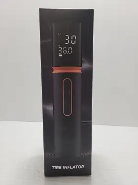 3660 Ofispeed Tire Inflator Portable Air Compressor Bike Pump 150psi Cordless Dark Orange