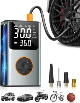 3695-sp Ofispeed Tire Inflator Portable Air Compressor Bike Pump 150psi For Car Tires