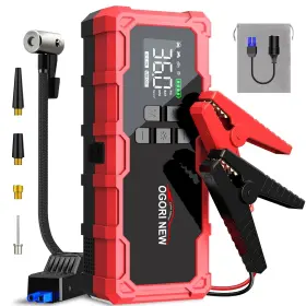 Ogori New 792580266234 8000a Jump Starter With Air Compressor 26800mah 150psi Portable Car Battery