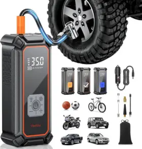 Olarhike 445010699654 Cordless Tire Inflator Portable Air Compressor-dual Mode Inflation 540