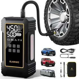 Olarhike 810080924857 Powerful 12000mah Heavy Duty Tire Inflator Portable Air Compressor