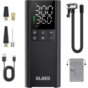 Olgeo 721702347957 Tire Inflator Portable 170psi Cordless Air Pump Black