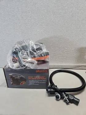 Op20 Outdoor Master The Shark 12v 20psi Sup Pump Compressor Open Box New B9